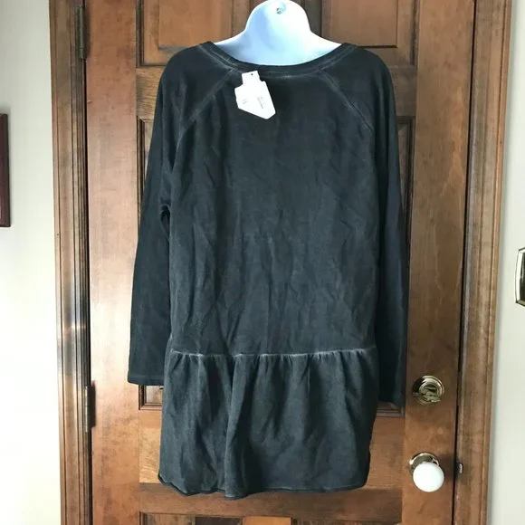 NWT Style & Co Black Pullover Top w/Peplum 2X - Picture 6 of 9